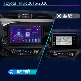 Radio Android Auto Carplay Toyota Hilux 2015 - 20