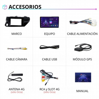 Radio Android Auto Carplay Toyota Hilux 2015 - 20