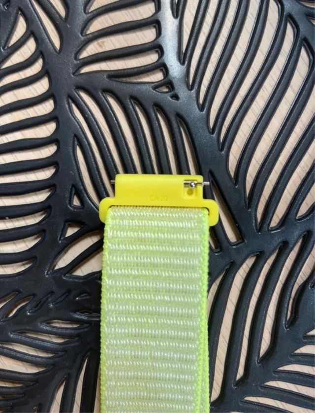 Correa Samsung Galaxy Watch 20mm neón