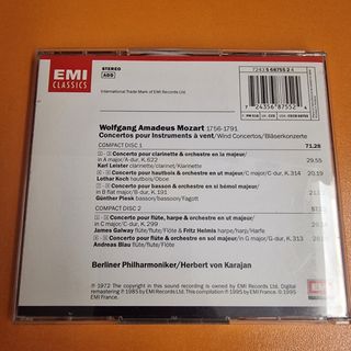 CDs Mozart - Karajan: Conciertos