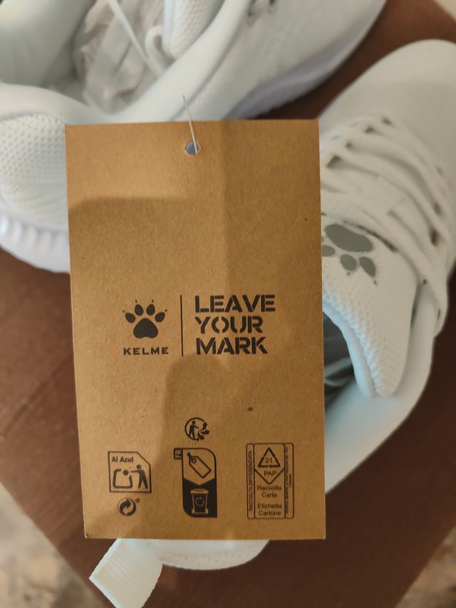 Zapatillas KELME blancas mujer