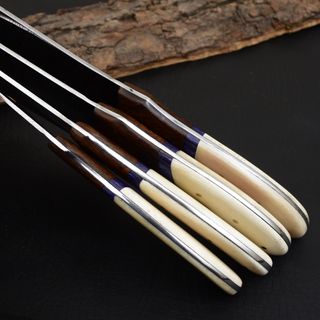 Set 4 coltelli cuoco/cucina professionali fatti 