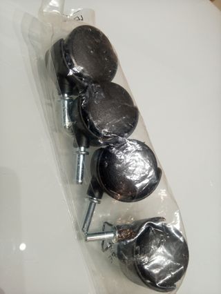 Ruedas giratorias muebles