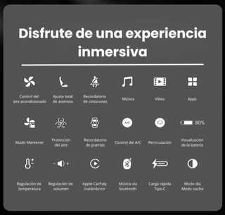 Pantalla trasera Tesla Model 3 / Model Y  7.2” In