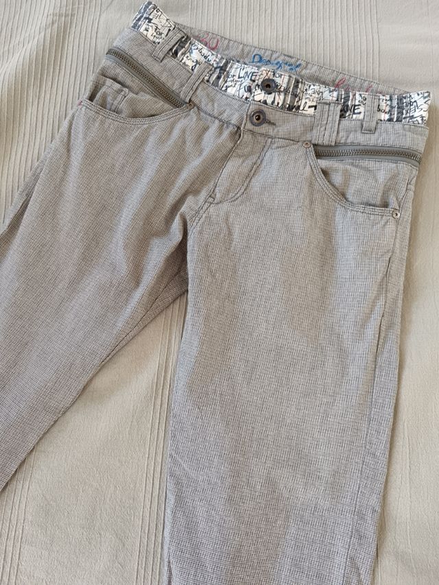 Pantalón Desigual gris hombre