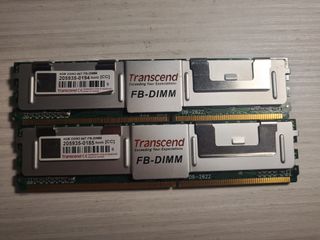 Memorias RAM DDR2 DIMM SOBREMESA 8GB (2X4GB)