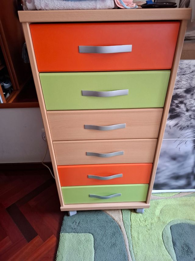 Cama nido infantil con cajones