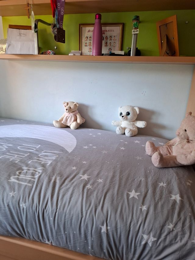 Cama nido infantil con cajones
