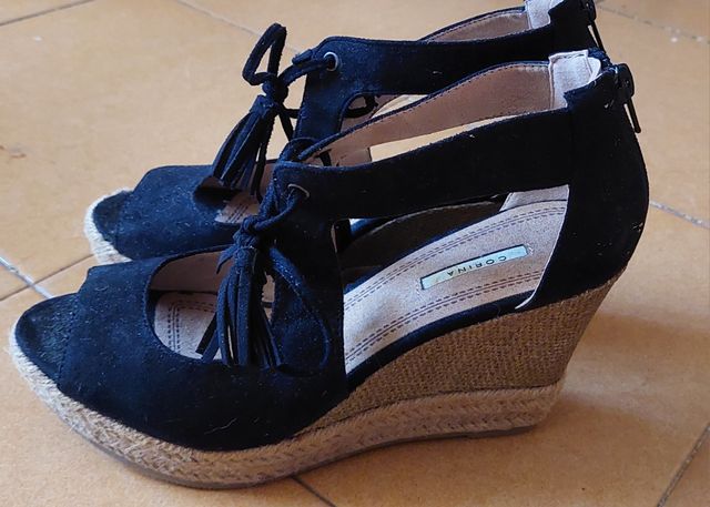 Sandalias de cuña talla 39