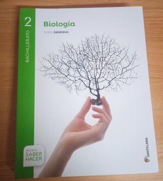 Libro biología 2° bachillerato