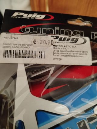 Protector depósito Suzuki
