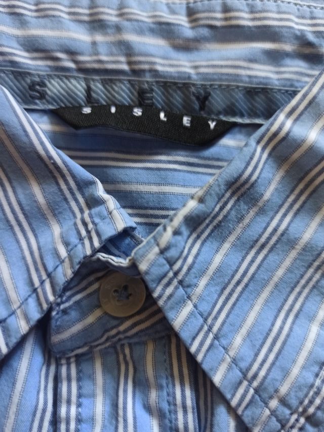 Camicia Sisley a righe blu tg M