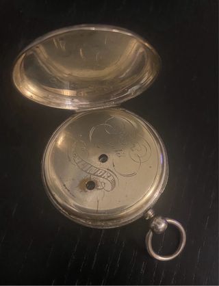 Orologio da tasca antico in argento