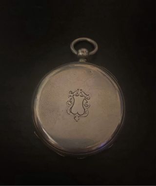 Orologio da tasca antico in argento