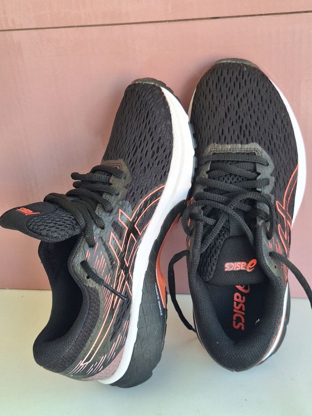 Zapatillas Asics Gel-Pulse - Negras/Naranja