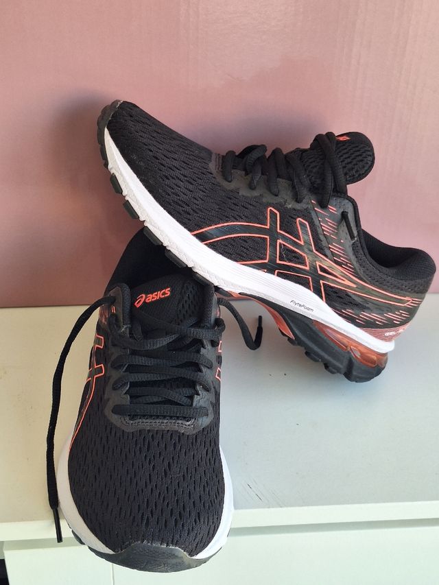 Zapatillas Asics Gel-Pulse - Negras/Naranja