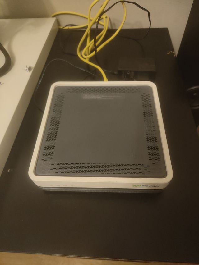 Router Movistar Fibra Óptica