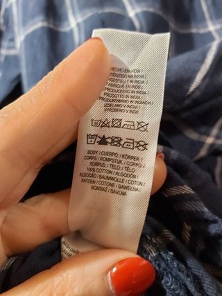 Camicia Primark a quadri blu