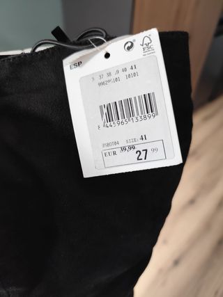 Botas negras tacón alto