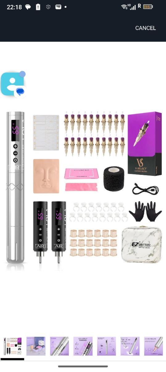 Kit Máquina Tatuaje LOLA AIR