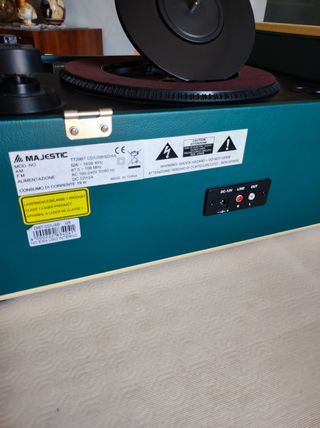 Giradischi Majestic portatile - CD USB