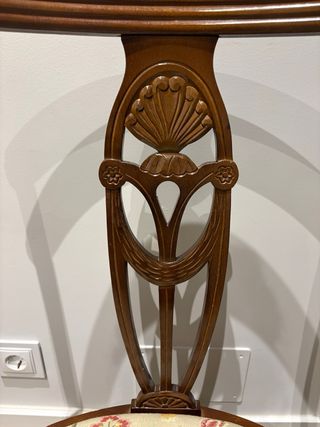 6 sillas de caoba NEGOCIABLE