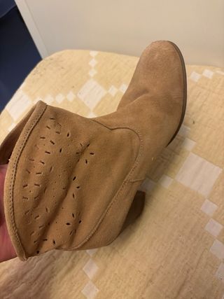 Botines beige