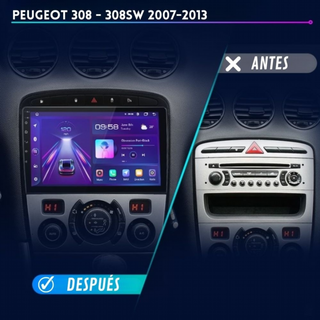 Radio Android Auto Carplay Peugeot 308 308SW 2007