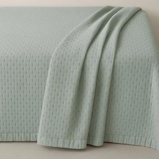 Colcha bouti con volante Roomers verde