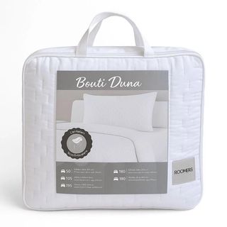 Colcha bouti con volante Roomers blanca