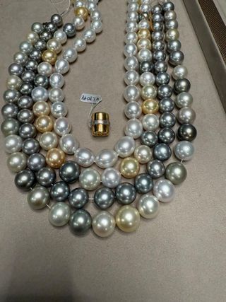 Collares de perlas australianas AAA