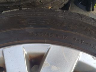 2 Llantas Citroën con neumáticos