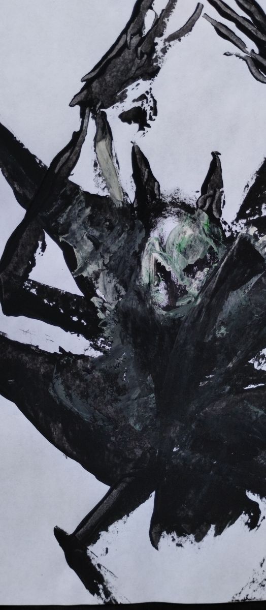 Pintura - Arte primitivo Oscuro