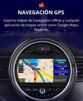 Radio Android Auto Carplay Mini Cooper F55 F56 /