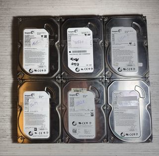 Discos duros 3.5” 500GB SATA. 100% Funcional