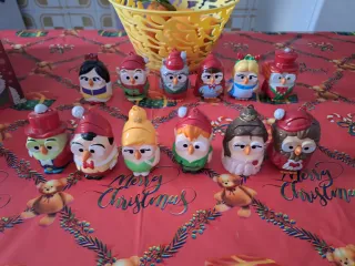 Gufi Disney Natale - 12 Pezzi