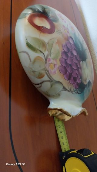 Jarra pintada à mão - Fruta