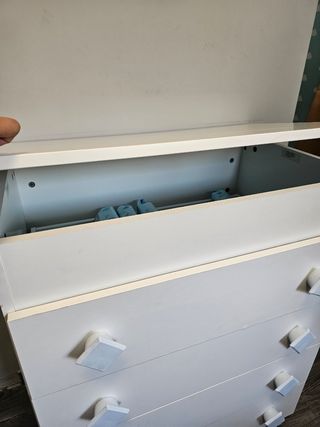 Mueble cambiador sin bañera Trama