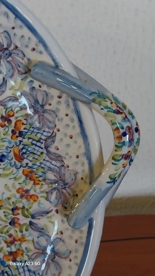 Prato Decorativo Pintado à Mão