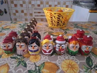 Gufi Natale 2023 e 2022 misti