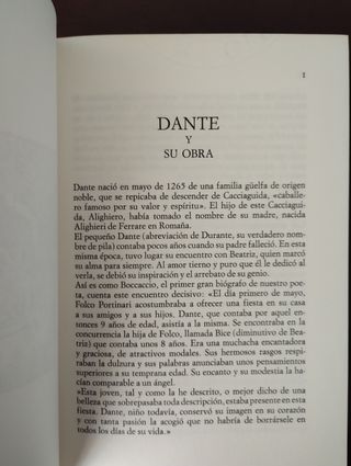 La divina comedia. Tomos I-II-III