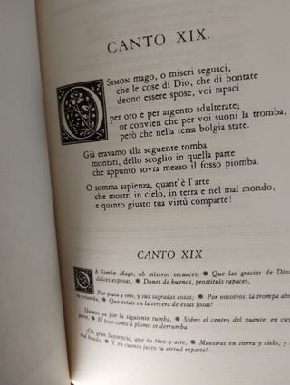 La divina comedia. Tomos I-II-III