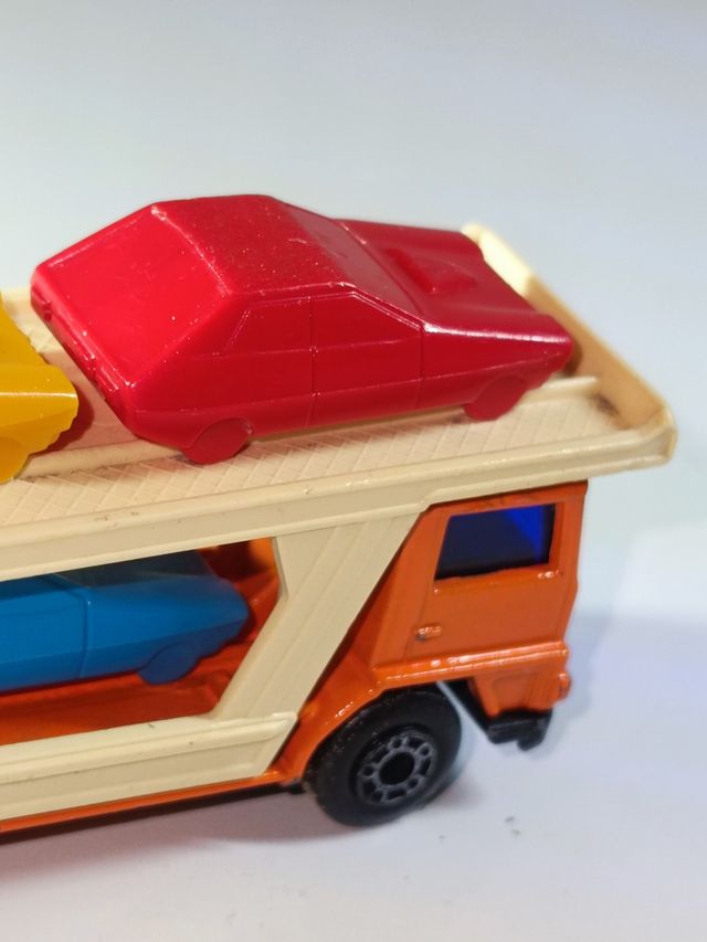 CAMION CAR TRANSPORTER DE 1976 1/64 MATCHBOX