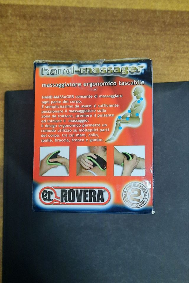 Massaggiatore Rovera - ergonomico,tascabile.