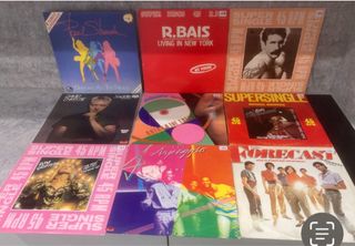 9 Vinilos disco 80/90