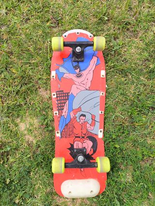 Tabla skate roja vintage