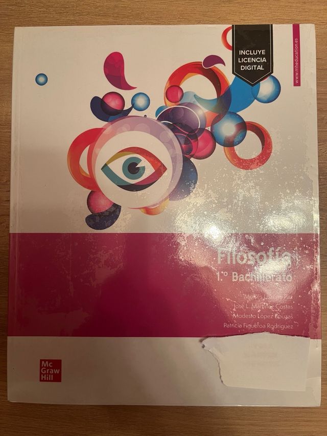Filosofia 1 de Bachillerato.