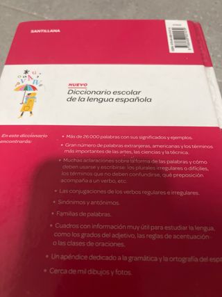 NUEVO DICCIONARIO ESCOLAR DE LA LENGUA ESPAÑOLA...