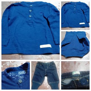 Set maglietta e jeans neonato 1 mese