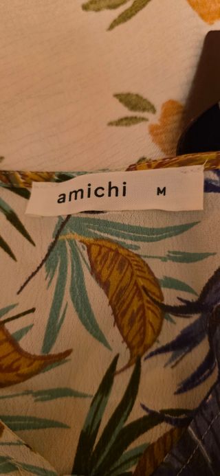 Blusa Amichi estampada M